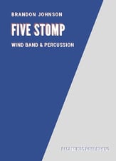 Five Stomp Concert Band sheet music cover